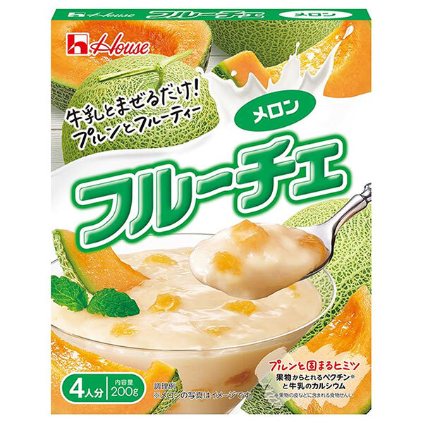ハウス食品 フルーチェ メロン 200g×30個入×(2ケース)｜ 送料無料 お菓子 おやつ デザート メロン 11,048円