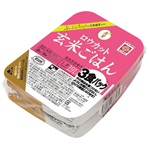 東洋ライス 金芽ロウカット玄米ごはん (150g×3)×8個入｜ 送料無料 ご飯 米 パックごはん レトルト 国産