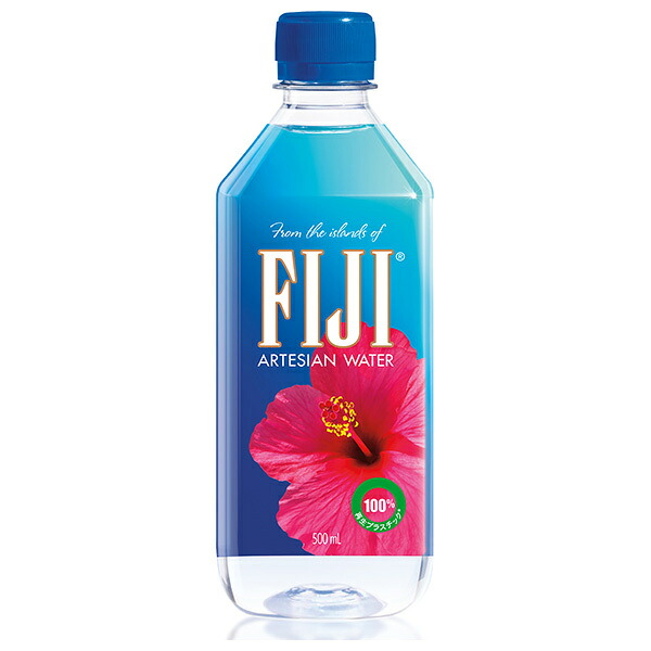 FIJI(フィジー) ウォーター 500mlペットボトル&times;24本入&times;(2ケース)｜ 送料無料 ミネラルウォーター 海外名水 軟水｜のぞみマーケット店