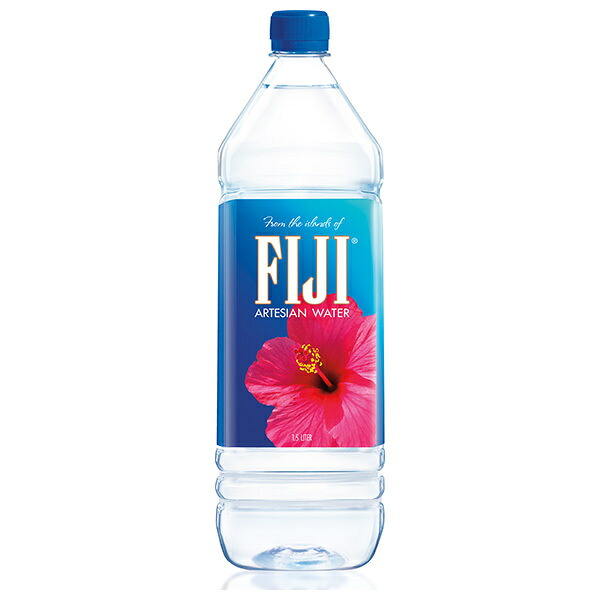 FIJI(フィジー) ウォーター 1500mlペットボトル×12本入｜ 送料無料 ミネラルウォーター 海外名水 軟水