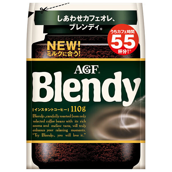 AGF ブレンディ 110g袋×12袋入×(2ケース)| 送料無料 インスタントコーヒー 珈琲 Blendy 詰め替え