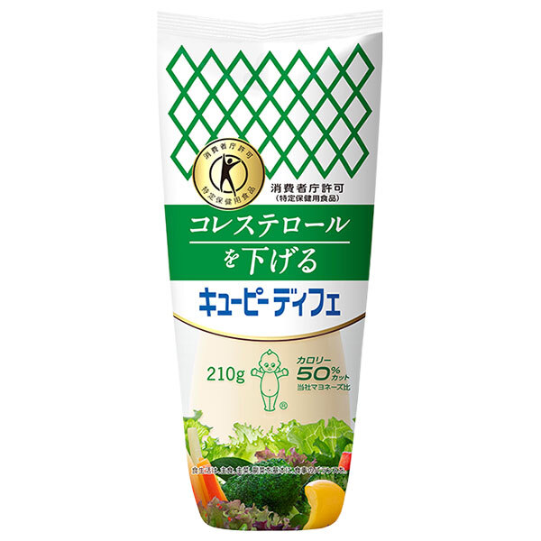 キューピー ディフェ【特定保健用食品 特保】 210g&times;20袋入&times;(2ケース)｜ 送料無料 調味料 食品 マヨネーズ トクホ｜のぞみマーケット店