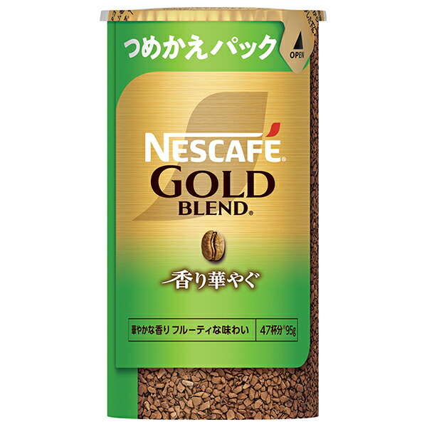 ネスレ日本 ネスカフェ ゴールドブレンド 香り華やぐ エコ&システムパック【バリスタ詰め替え用】 95g×12個入×(2ケース)| 送料無料 インスタント 珈琲 バリスタ|のぞみマーケット店
