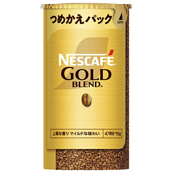 ネスレ日本 ネスカフェ ゴールドブレンド エコ&システムパック【バリスタ詰め替え用】 95g×12個入×(2ケース)｜ 送料無料 コーヒー バリスタ