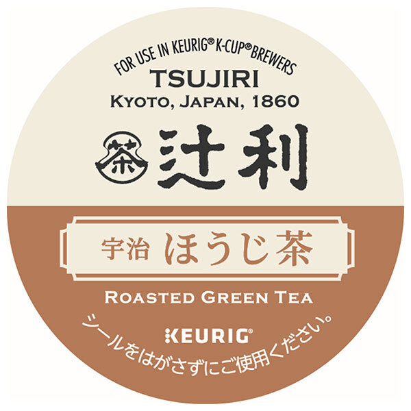 ユニカフェ キューリグ専用カートリッジ K-Cupパック 辻利 宇治ほうじ茶 12P×8箱入×(2ケース)｜ 送料無料 焙じ茶 ほうじ茶 宇治 コーヒーカプセル カートリッジ Kカップ KEURIG