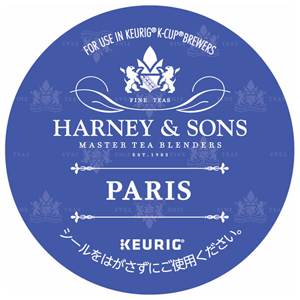 ユニカフェ キューリグ専用カートリッジ K-Cupパック HARNEY & SONS パリ 12P×8箱入×(2ケース)｜ 送料無料 紅茶 アールグレイ バニラ カシス キャラメル コーヒーカプセル カートリッジ Kカップ KEURIG