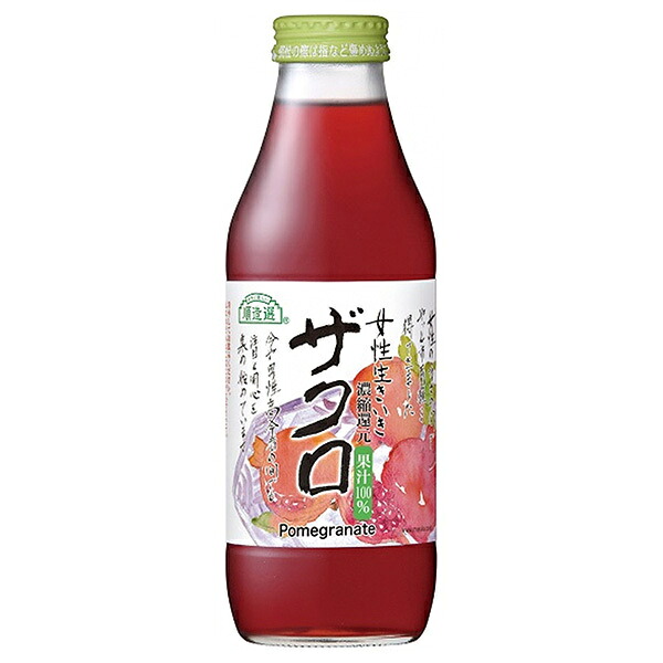 マルカイ 順造選 女性生きいきザクロジュース 500ml瓶×12本入×(2ケース)｜ 送料無料 ザクロジュース ざくろ 柘榴 ザクロ 果汁 17,310円