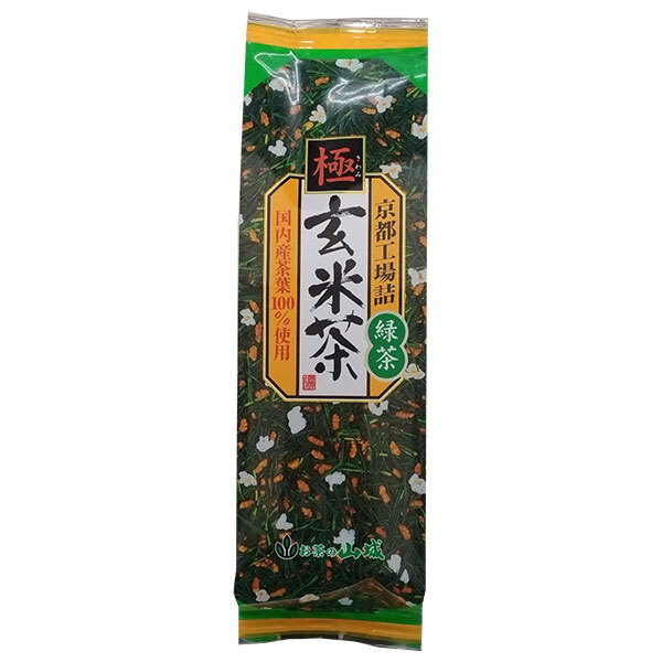 山城物産 極玄米茶 200g×15袋入｜ 送料無料 嗜好品 茶飲料 茶葉 緑茶 玄米茶