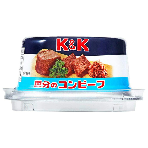 国分 K&K コンビーフ 80g×24個入×(2ケース) メーカー 問屋直送｜ 送料無料 缶詰 おつまみ おかず