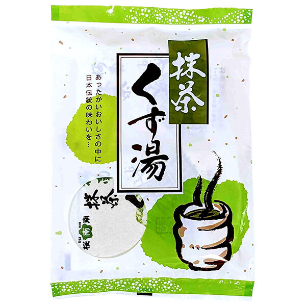 桜南食品 抹茶くず湯 (20g×4)×15袋入×(2ケース)｜ 送料無料 ドリンク 粉末 インスタント くずゆ 抹茶 あられ 葛 葛湯