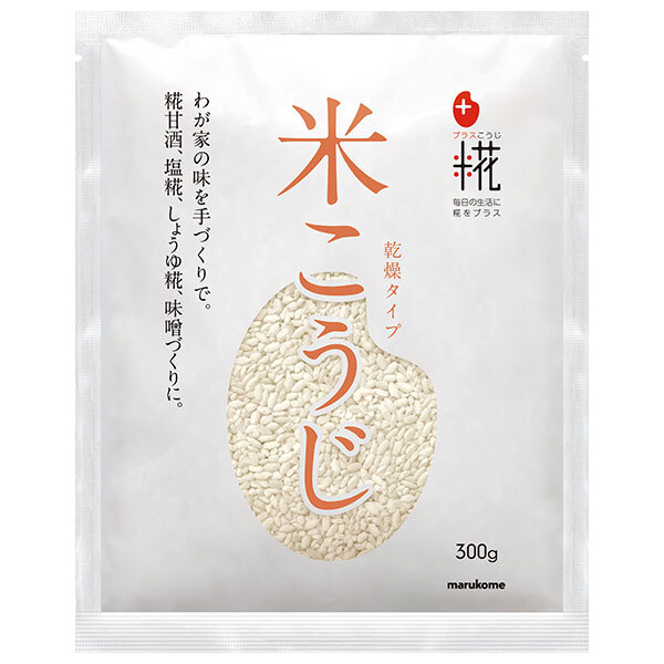 マルコメ プラス糀 乾燥米こうじ 300g×20(10×2)袋入×(2ケース)｜ 送料無料 米糀 こうじ 乾燥タイプ 糀甘酒 味噌づくり