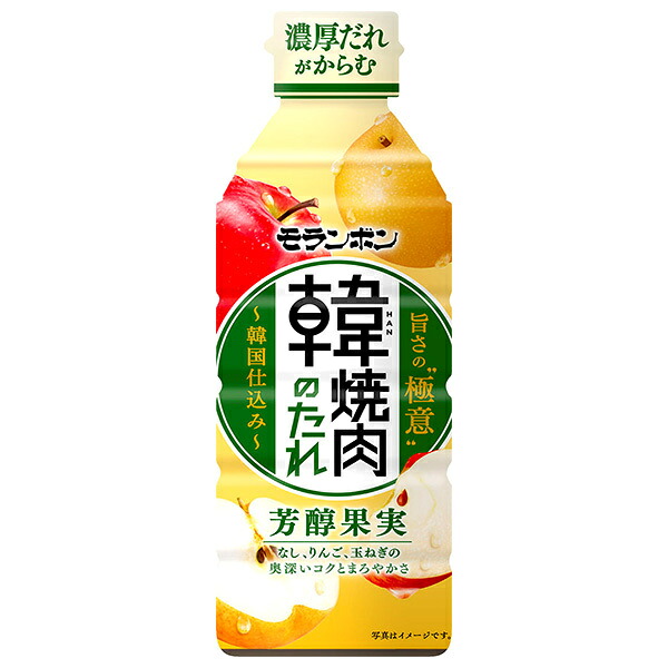 モランボン 韓(HAN) 焼肉のたれ 芳醇果実 520g×10本入×(2ケース)｜ 送料無料 調味料 タレ 焼肉のたれ