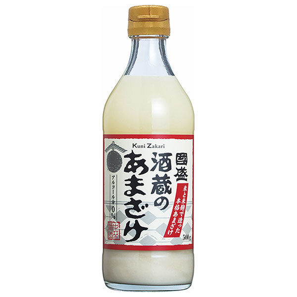中埜酒造株式会社 國盛 酒蔵のあまざけ 500g瓶×12本入×(2ケース)| 送料無料 米麹 甘酒 飲料 瓶 あまざけ あま酒 米|のぞみマーケット店