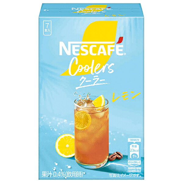 ネスレ日本 ネスカフェ クーラーレモン (6g&times;7本)&times;24箱入&times;(2ケース)｜ 送料無料 嗜好品 スティック インスタント 粉末｜のぞみマーケット店 9,328円