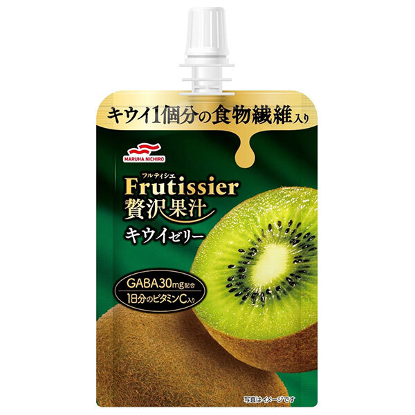 umios Sフルティシエ 贅沢果汁キウイ 150g×30(6×5)個入×(2ケース)｜ 送料無料 ゼリー フルーツゼリー おやつ キウイ