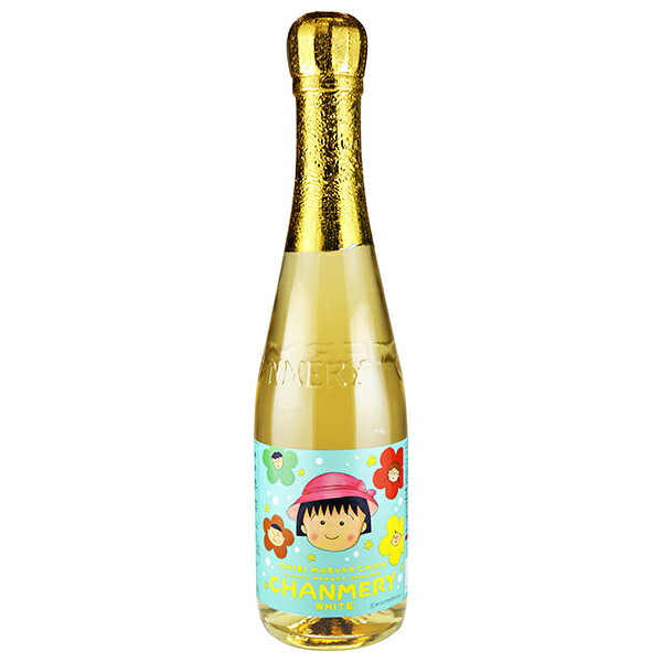 木村飲料 ちびまる子ちゃんシャンメリー ホワイト 360ml瓶×12本入×(2ケース)| 送料無料 炭酸飲料 シャンメリー