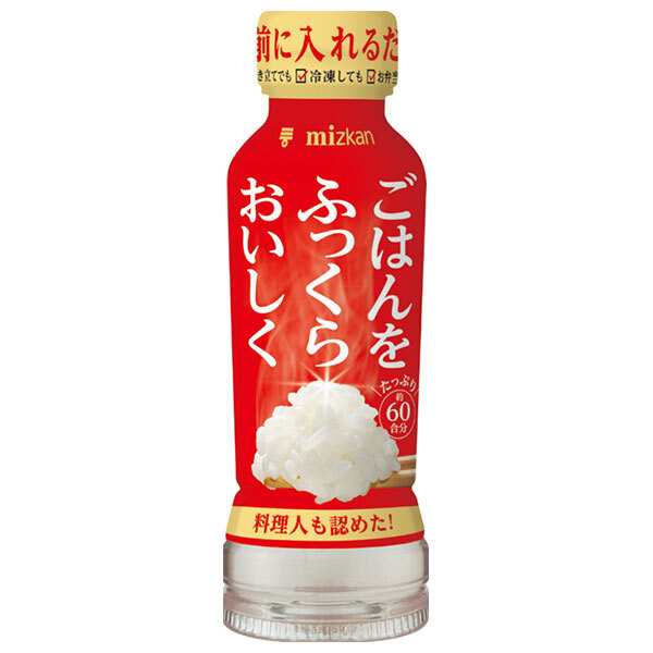 ミツカン ごはんをふっくらおいしく (炊飯改良商品) 190ml×12本入×(2ケース)｜ 送料無料 一般食品 調味料 炊飯 ごはん ふっくら