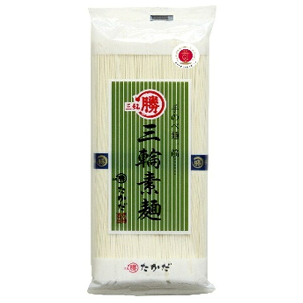 マル勝高田 三輪素麺 シマ 250g×20個入×(2ケース)｜ 送料無料 そうめん 手延べ 手延べそうめん 素麺 乾麺