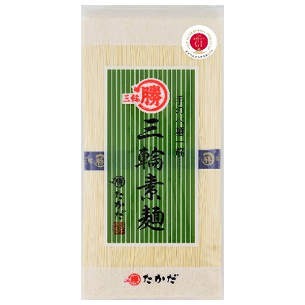 マル勝高田 三輪素麺 大判 500g×20個入×(2ケース)｜ 送料無料 そうめん 手延べ 手延べそうめん 素麺 乾麺