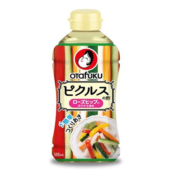オタフク ピクルスの酢 500ml×12本入×(2ケース)｜ 送料無料 一般食品 調味料 酢