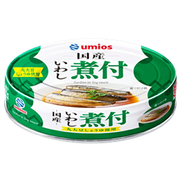 Umios いわし煮付 100g&times;30個入&times;(2ケース)｜ 送料無料 缶詰 イワシ 鰯 いわし缶｜のぞみマーケット店