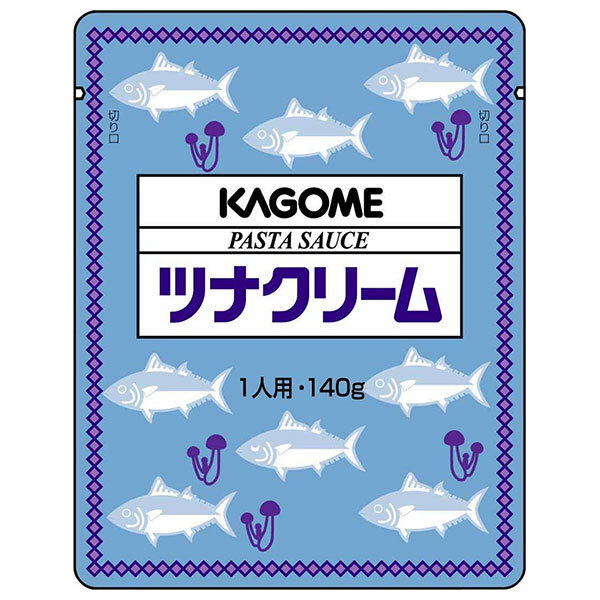 カゴメ パスタソース ツナクリーム 140g&times;30個入&times;(2ケース)｜ 送料無料 パスタソース ソース｜のぞみマーケット店