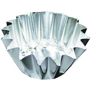 楽天市場】アルミ舟型 30μ 合紙入（500枚） 底約46×78×H22mm 焼き菓子