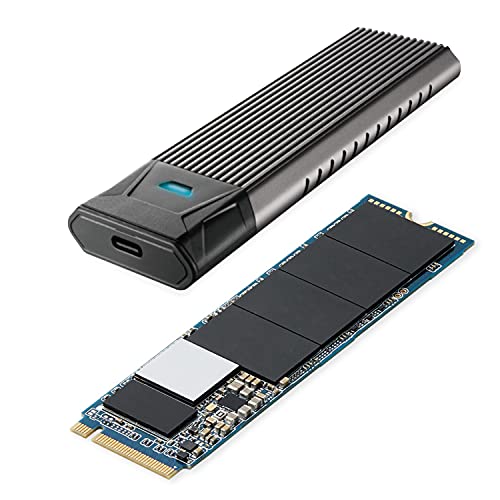 エレコム 内蔵SSD 512GB M.2 2280 PCIe接続 HDDケース付 データ移行ソフト HD革命 Copy Drive Lite付