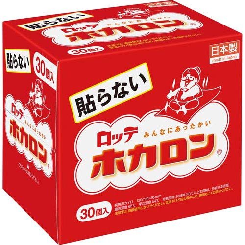 ロッテ ロッテ ホカロン 貼らない30P ×4 １３０×９５ｍｍ
