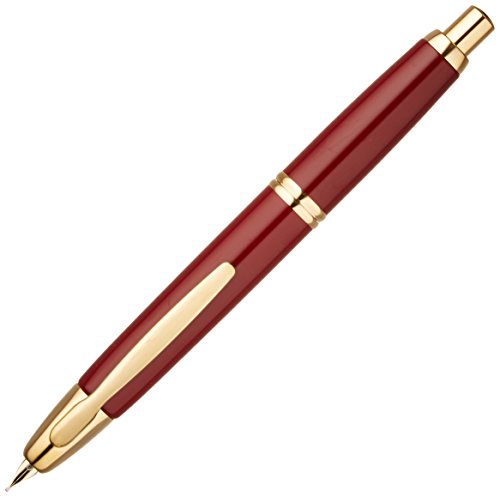 PILOT 万年筆 マンネンヒツ キャップレス DR M ディープレッド FC15SRDRM
