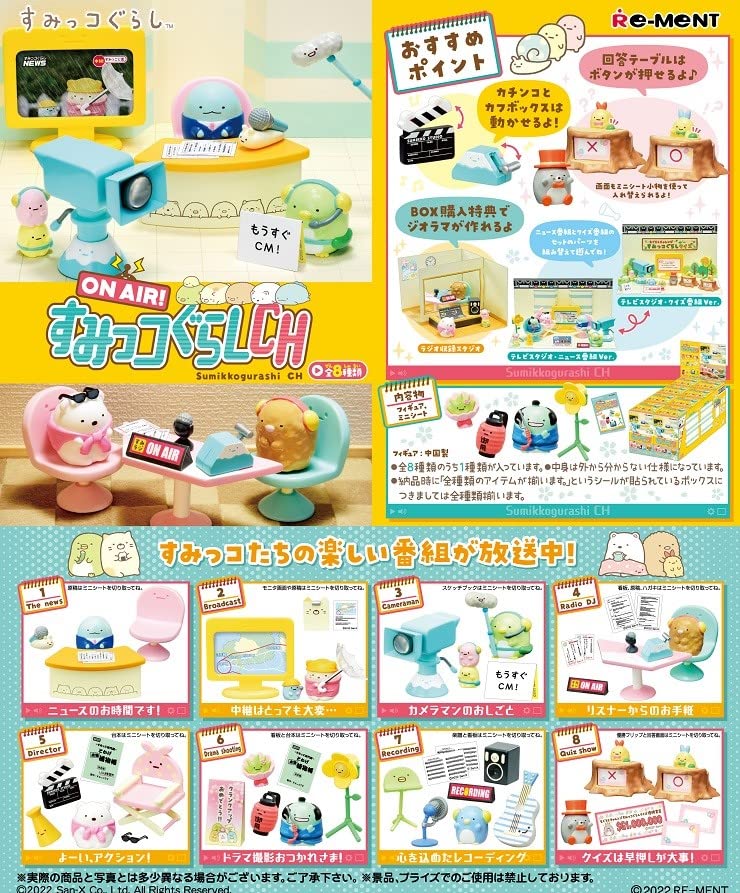 楽天市場】リーメント すみっコぐらし バーガーショップ BOX商品 全8種 
