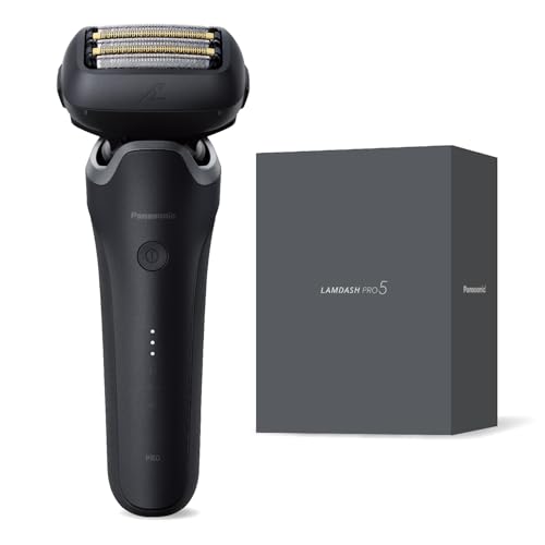 パナソニック メンズ シェーバー ラムダッシュ PRO 5枚刃 電動 髭剃り ラムダッシュAI? ACアダプター充電 ES-L551D-K マッ