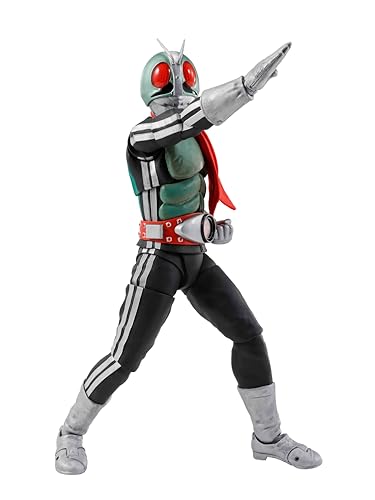 TAMASHII NATIONS S.H.フィギュアーツ（真骨彫製法） 仮面ライダー新1号 栄光の昭和ライダーエディション（初回台座付属） 約1