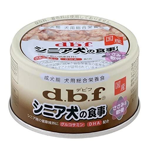 デビフペット デビフ缶 シニア犬の食事 ささみ＆軟骨 85g×24缶（リニューアル後のバッケージで届く場合がございます）