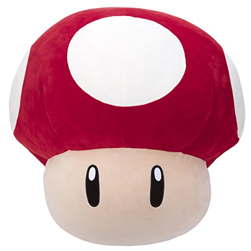 マリオカート Mocchi-Mocchi-GameStyle 超特大ダッシュキノコ 幅約60cm