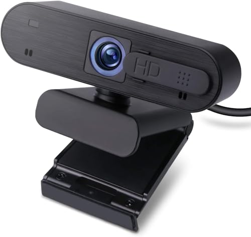 エレコム WEBカメラ フルHD 1080p 30FPS 200万画素 オートフォーカス マイク内蔵 プライバシーシャッター付 1/4インチ三脚