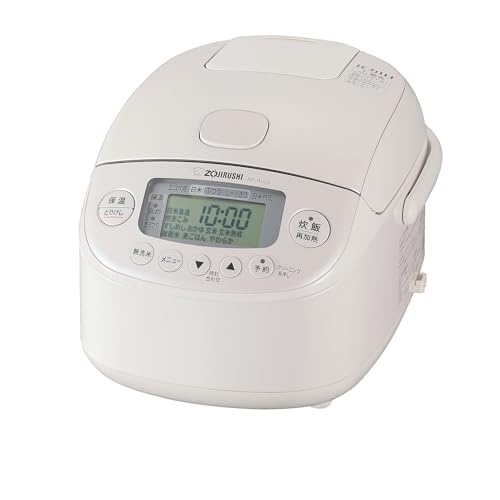 象印マホービン 炊飯器 3合 白いこと NP-RU05-WA