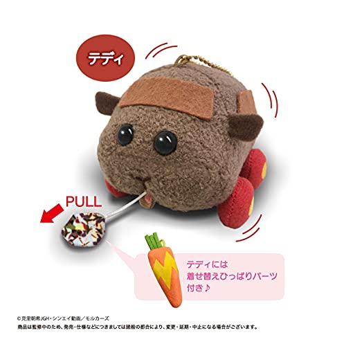 エイコー PUI PUI モルカー ぶるぶるずぬいぐるみマスコット テディ画像