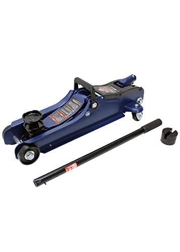 メルテック 車用 油圧フロアージャッキ 2t ローダウン 最高値/最低値 335(365)/85(115)mm ジャッキタッチメント・サドル(3