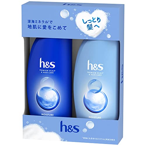 楽天市場】【企画品】h&s モイスチャーシャンプー+コンディショナー