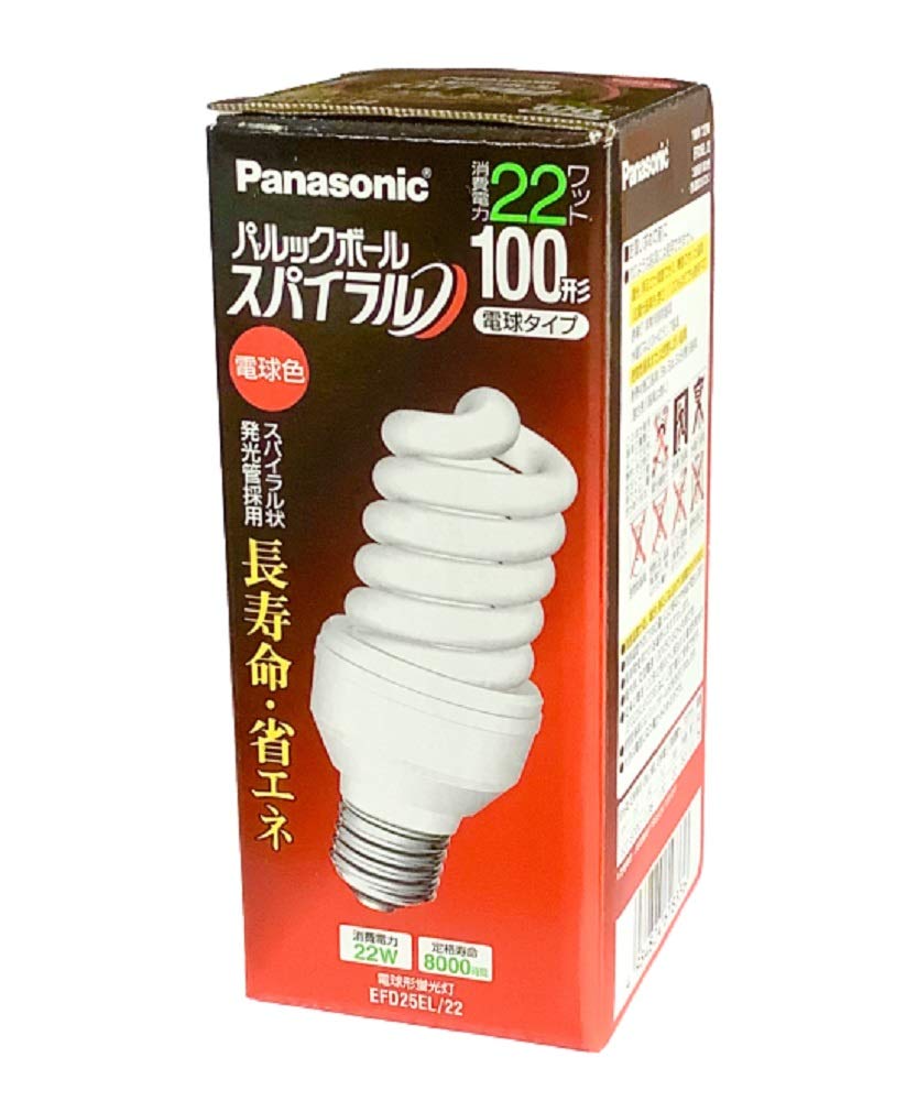 パナソニック　EFD25EN/22パルックボールスパイラル　36個 楽天市場】【在庫あり】 パナソニック EFD25EN/22 昼白色 100W形