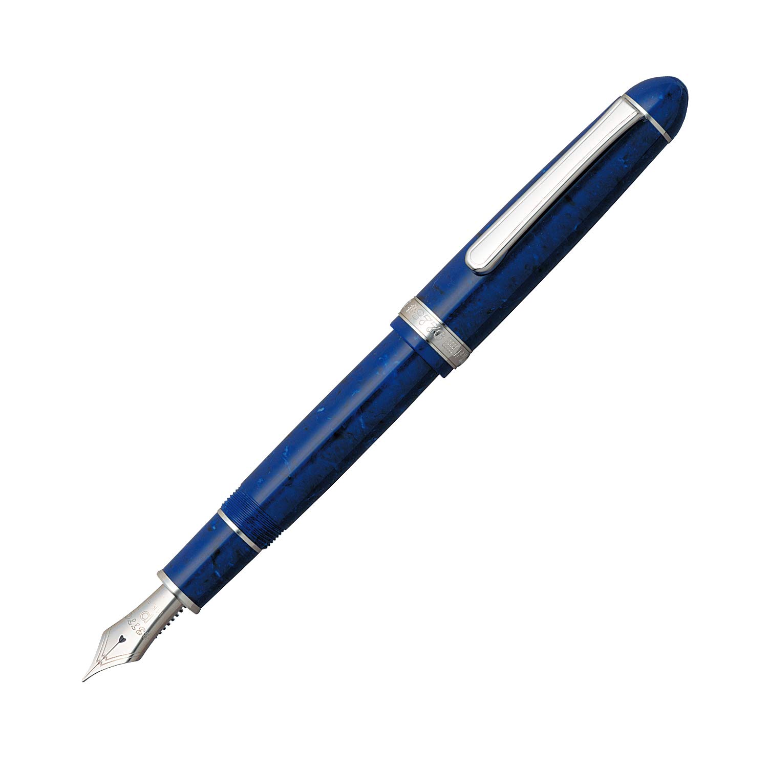 プラチナ万年筆 筆 セルロイド 細字 真夜中綿津見 PTB-35000#50-2