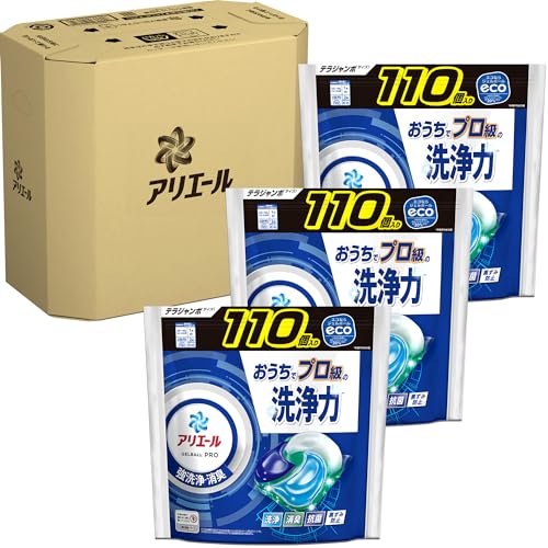 【新品・未開封品】おうちでプロ級の洗浄力アリエール90個入✕4個　360個 アリエール ジェルボールプロ 360個入（90個×4個） - メルカリ