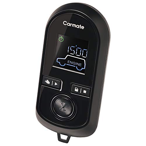 カーメイト(CARMATE) エンジンスターター アンサーバック 機能搭載 アンテナ内蔵型リモコン 液晶画面 薄型アンテナ ドアロック機能対応