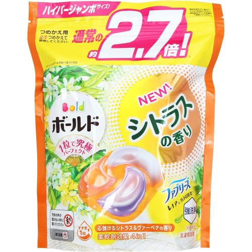 楽天市場】ボールド ジェルボール4D シトラス＆ヴァーベナ 詰替 メガ