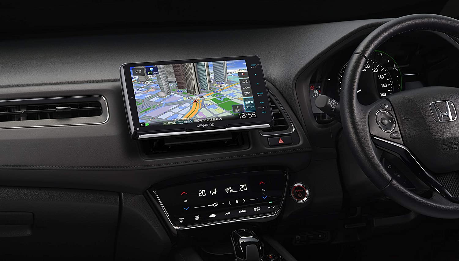 KENWOOD(ケンウッド)カーナビ彩速ナビ9型MDV-M907HDFフローティング/専用ドラレコ連携無料地図更新/フルセグ/Bluetooth/Wi-Fi/AndroidiPhone対応/DVD/SD/USB/HDMI/ハイレゾ/VICS/タッチパネル/HDパネル