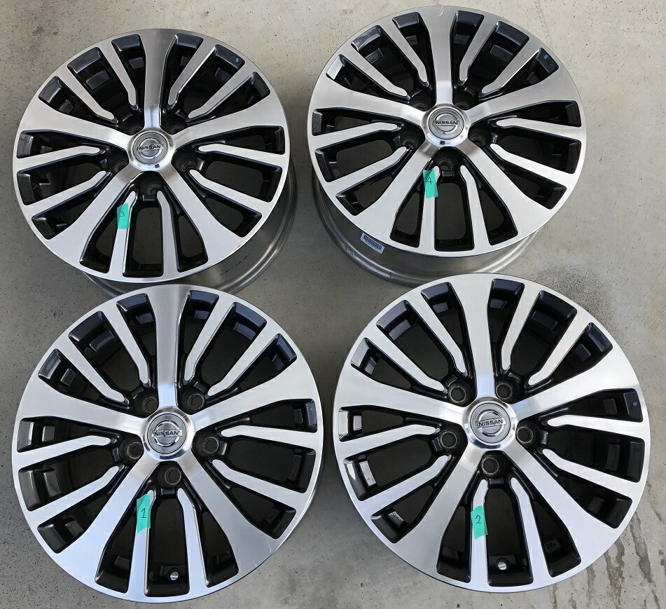 C26 セレナ純正ホイール後期16インチ ホイール四本セット195/60R16 タイヤ付き純正ホイール4本セット セレナ C26 ハイウェイスター