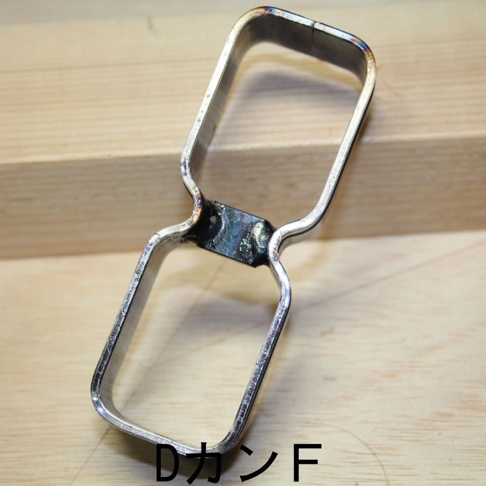 裁断用抜型　角R落とし　手打式　4本セット　R5・10・15・20mm