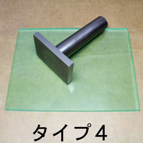 裁断用抜型　角R落とし　手打式　4本セット　R5・10・15・20mm