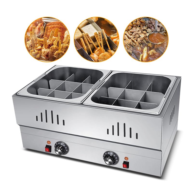 TKG 電気 おでん鍋 8つ切り 業務用 屋台 保温調理 楽天市場】おでん鍋 電気タイプ【2尺：8ツ仕切 容量19L】【外寸